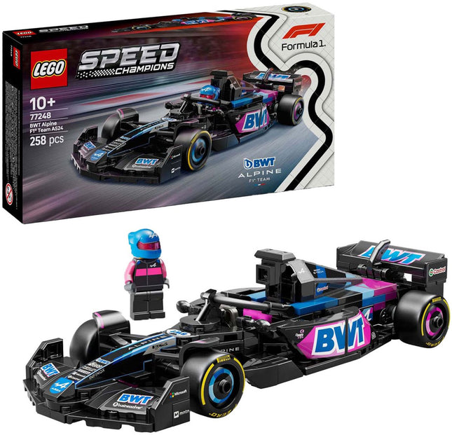 Lego Speed Champions BWT Alpine F1 Team A524 racewagen Set - 77248