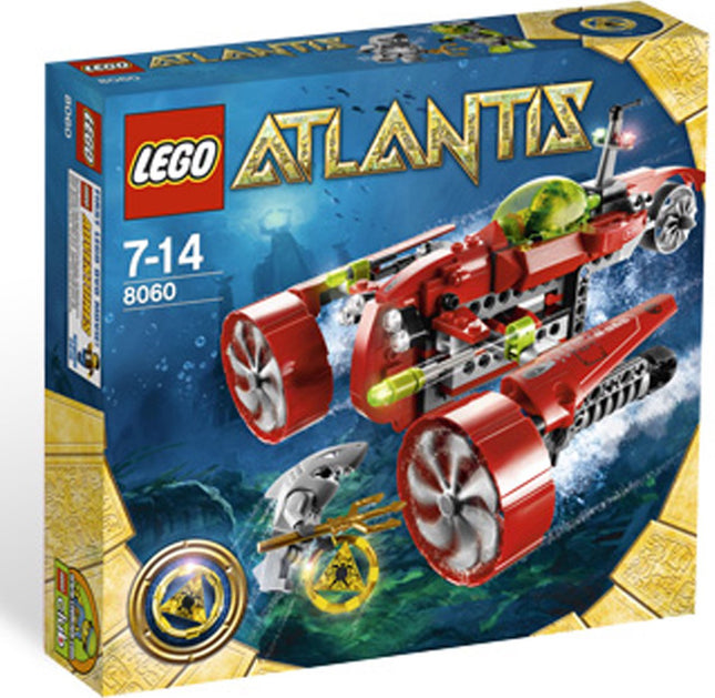 Lego Iconic Atlantis Typhoon Turbo onderzeeer - 8060