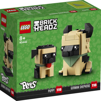 LEGO Brickheadz Duitse herder met puppy - 40440