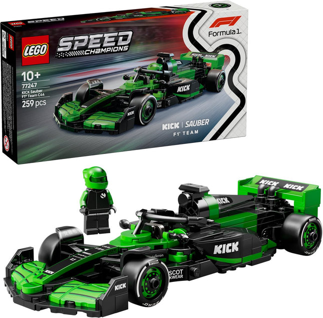Lego Speed Champions KICK Sauber F1 Team C44 racewagen Speelgoed - 77247