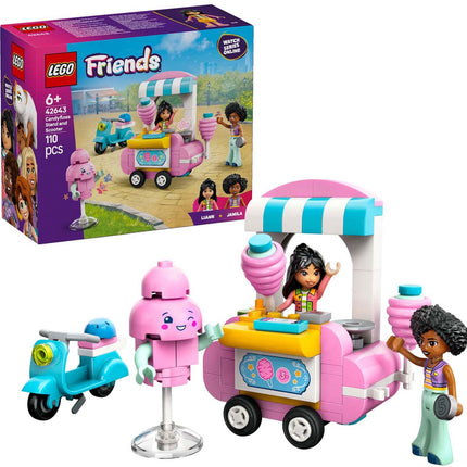 LEGO Friends Suikerspinkraan en Scooter Set - 42643