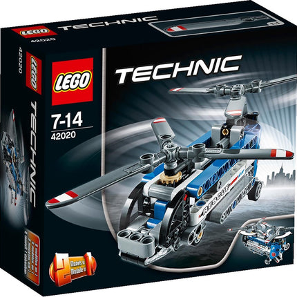 Lego Technic Helikopter met Dubbele Rotor - 42020