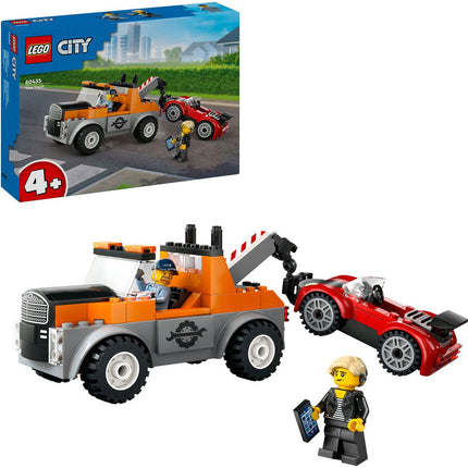 LEGO City Sleepwagen en Sportautoreparatie - 60435