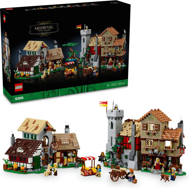 LEGO Iconic Middeleeuws stadsplein - 10332