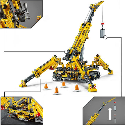 LEGO Technic Compacte Rupsband Kraan - 42097