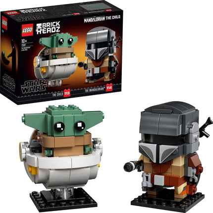 LEGO BrickHeadz Star Wars De Mandalorian en het Kind - 75317