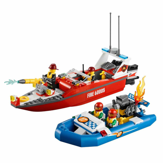 Lego City Brandweerboot - 60005