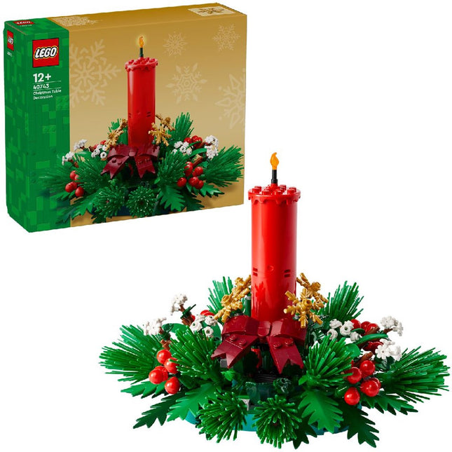 LEGO Iconic Kersttafeldecoratie - 40743