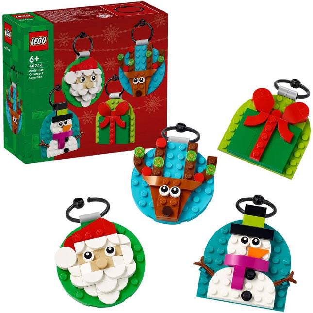 LEGO Iconic Kerst Schattige Kerstversiering - 40744