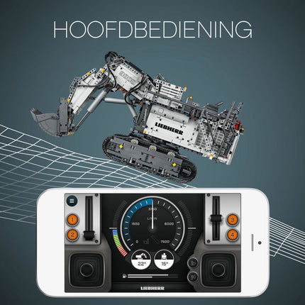 LEGO Technic Liebherr R 9800 Graafmachine - 42100