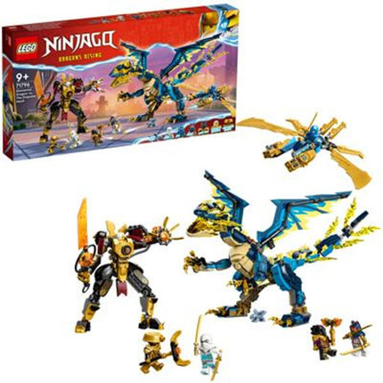 LEGO Ninjago Elementdraak vs. de Mecha van de Keizerin Set - 71796