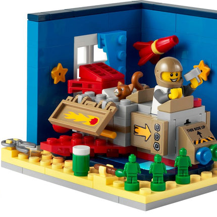 LEGO Ideas Avonturen van de Kartonnen Kinderraket - 40533