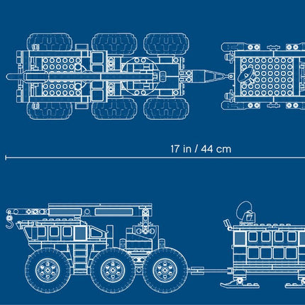LEGO City Arctic Mobiele Onderzoeksbasis op de Noordpool - 60195