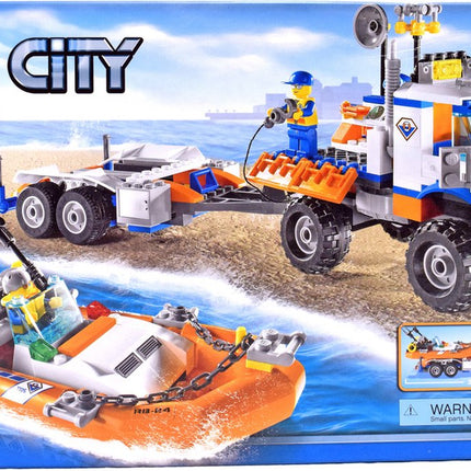 Lego City Kustwachttruck met Speedboot - 7726