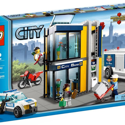 Lego City Bank en Geld Transporter - 3661