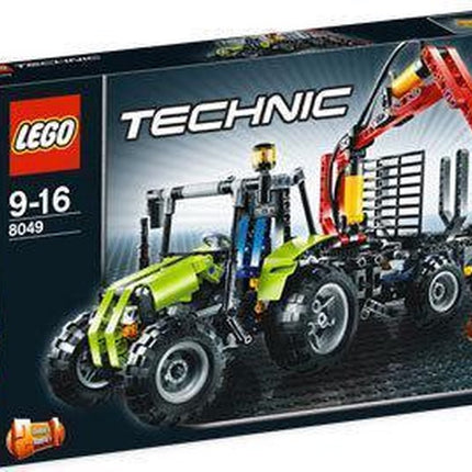 Lego Technic Tractor Met Boomstammentrailer - 8049