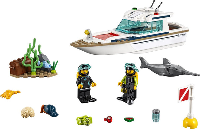 LEGO City Duikjacht - 60221