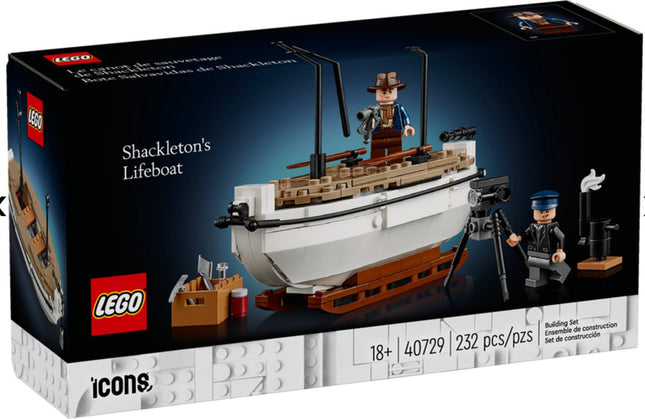 LEGO Icons Shackleton's Lifeboat - 40729