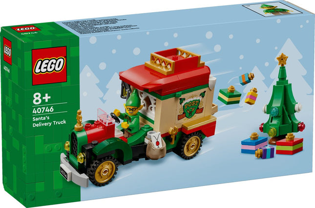LEGO Iconic Kerst Bezorgtruck van de kerstman - 40746