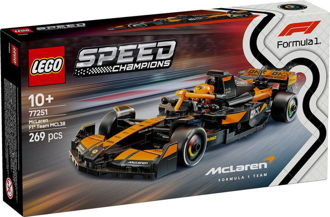 Lego Speed Champions McLaren F1 Team MCL38 racewagen Set - 77251