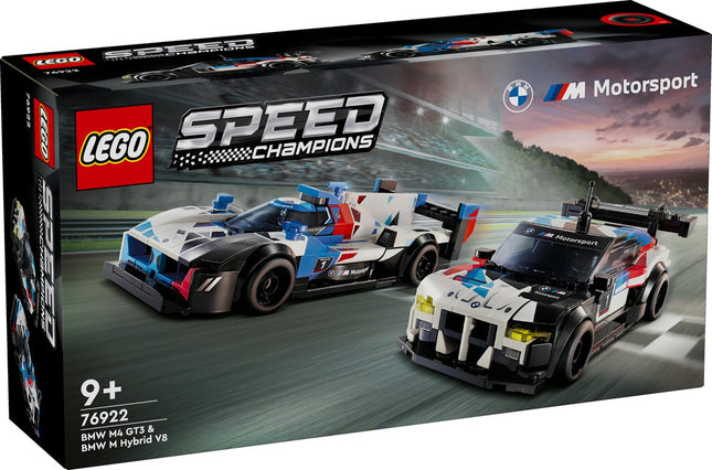 Lego speed Champions BMW M4 GT3 & BMW M Hybrid V8 Racewagens - 76922