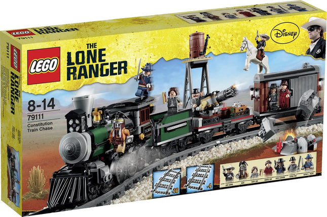 Lego Iconic Lone Ranger Constitutie Treinachtervolging - 79111