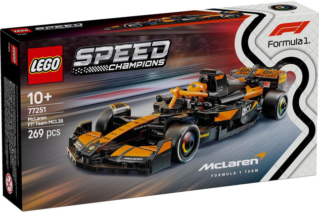 LEGO Speed Champions McLaren F1 Team MCL38 racewagen Set - 77251