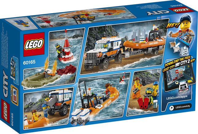 Lego City 4x4 Reddingsvoertuig - 60165