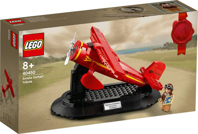 Lego Iconic Eerbetoon aan Amelia Earhart - 40450