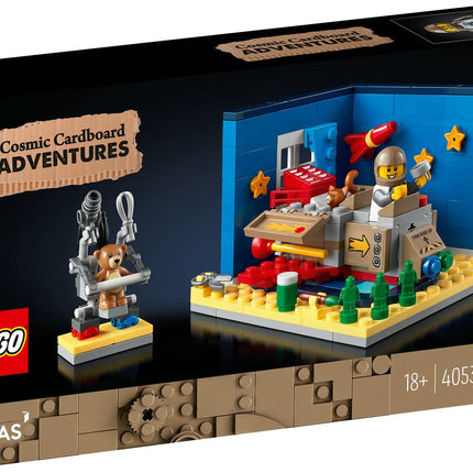LEGO Ideas Avonturen van de Kartonnen Kinderraket - 40533