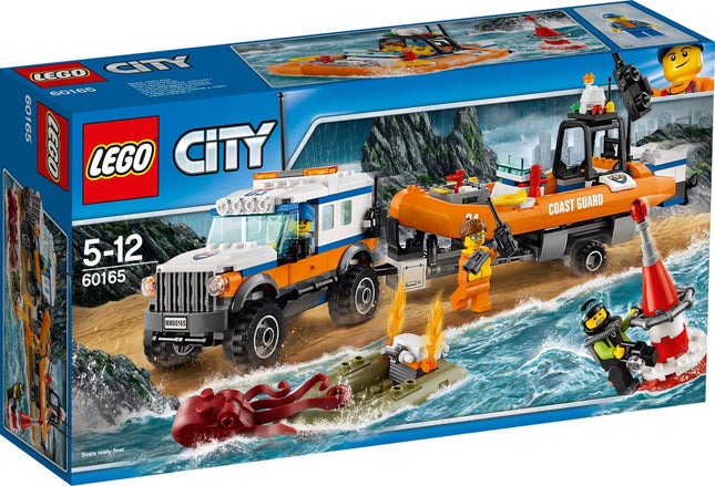 Lego City 4x4 Reddingsvoertuig - 60165