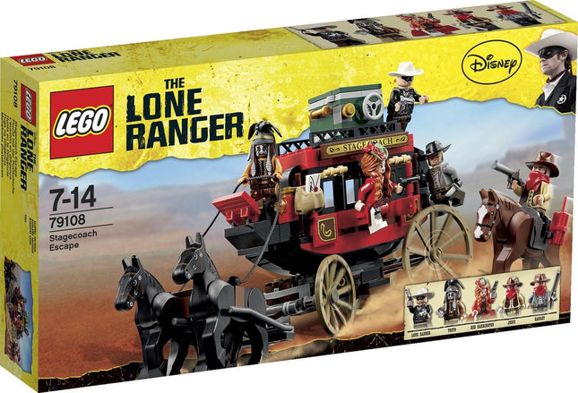 Lego Iconic Lone Ranger Postkoets Ontsnapping - 79108