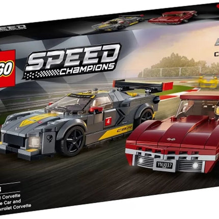 LEGO Speed Champions Chevrolet Corvette C8.R Racewagen en 1968 Chevrolet Corvette - 76903