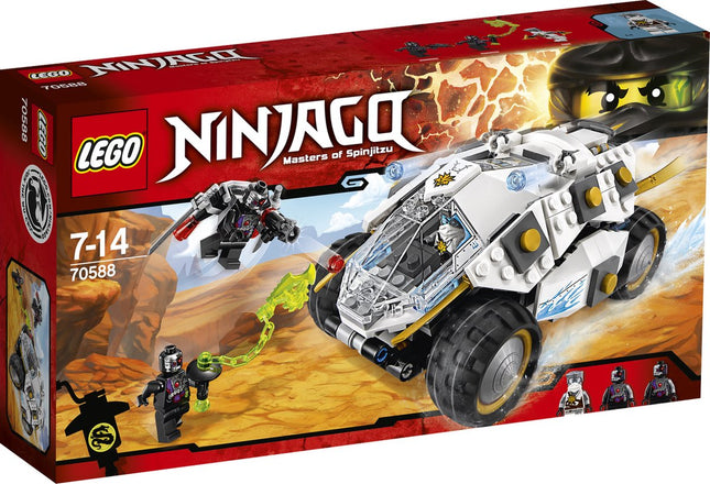 Lego Ninjago Titanium Ninja Tumbler - 70588