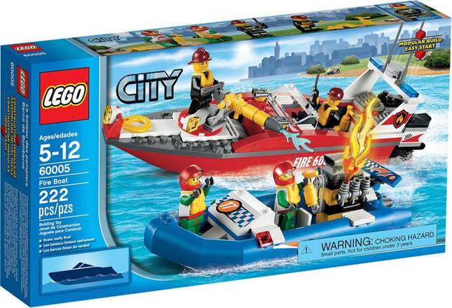 Lego City Brandweerboot - 60005