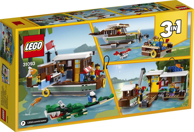 LEGO Creator Woonboot aan de Rivier - 31093