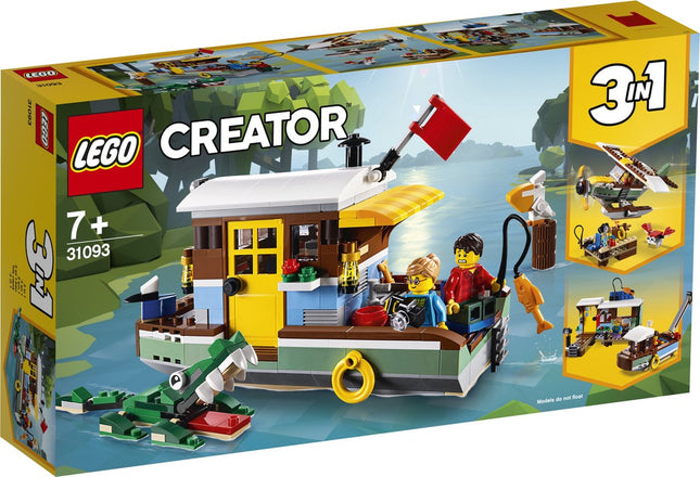 Lego Creator Woonboot aan de Rivier - 31093