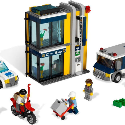 Lego City Bank en Geld Transporter - 3661