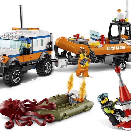 Lego City 4x4 Reddingsvoertuig - 60165