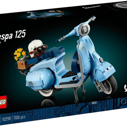 LEGO Iconic Vespa 125 Scooter bouwbare modelbouwset voor Volwassenen - 10298
