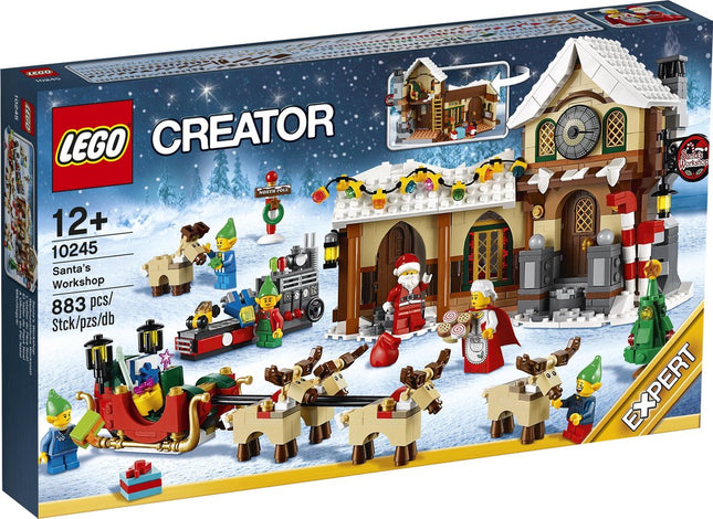 Lego Creator Expert Werkplaats van de Kerstman - 10245