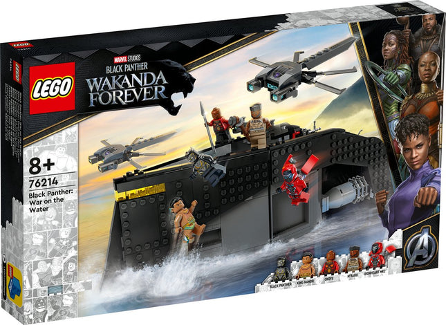 Lego Marvel Black Panther Oorlog Op Het Water - 76214