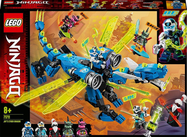 Lego Ninjago Jay`s Cyberdraak - 71711