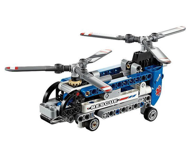 Lego Technic Helikopter met Dubbele Rotor - 42020