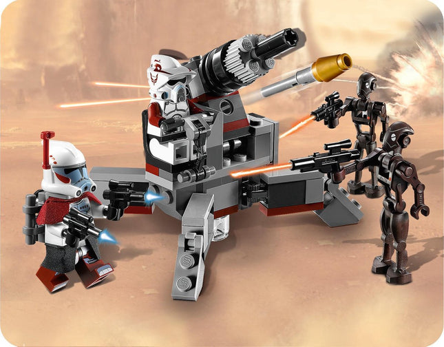 Lego Star Wars Elite Clone Trooper & Commando Droid Battle Pack - 9488