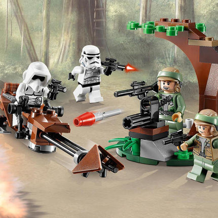 Lego Star Wars Endor Rebel Trooper & Imperial Trooper Battle Pack - 9489