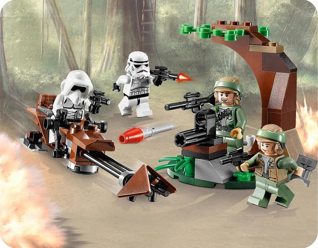 Lego Star Wars Endor Rebel Trooper & Imperial Trooper Battle Pack - 9489