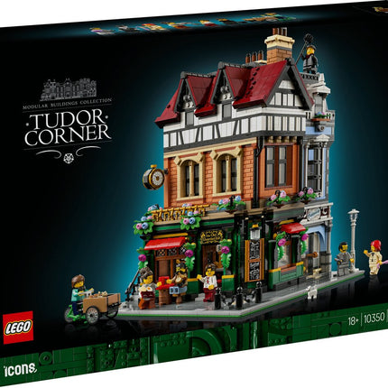 LEGO Iconic Hoekpand in Tudorstijl - 10350