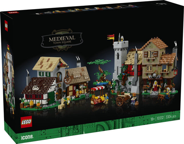 LEGO Iconic Middeleeuws stadsplein - 10332