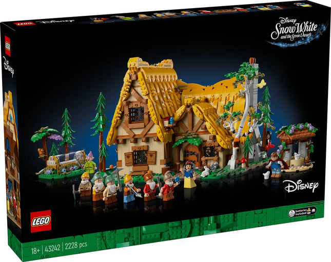 LEGO Disney Huisje van Sneeuwwitje en de zeven dwergen - 43242
